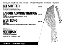 Flyer thumbnail:  2003 05 24 @ Northsix