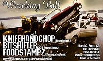 Flyer thumbnail:  2005 03 07 @ Wrecking Ball