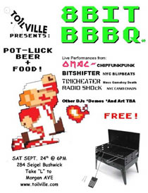 Flyer thumbnail:  2005 09 24 @ 8Bit BBBQ