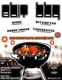 Flyer thumbnail:  2005 09 24 @ 8Bit BBBQ