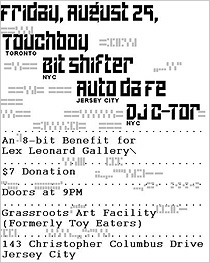 Poster thumbnail:  2008 08 29 @ Lex Leonard Gallery