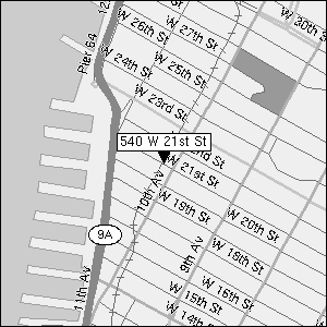 Eyebeam map