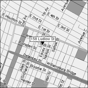 Piano's Bar map