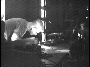 Bit Shifter performs.  Remote Lounge 2003 08 02, image 35 of 49.