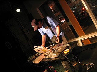 Nullsleep performs.  2003 12 11, image 04 of 44.