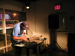 Nullsleep performs.  2003 12 11, image 10 of 44.