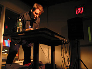 Bit Shifter performs.  2003 12 11, image 21 of 44.