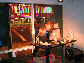 Bit Shifter performs.  2003 12 11, image 34 of 44.