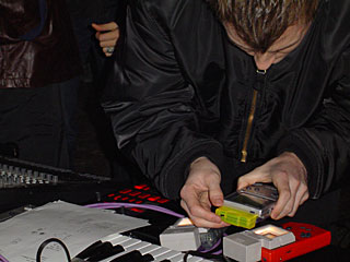 Bit Shifter performs,  2004 01 23, image 02 of 07.